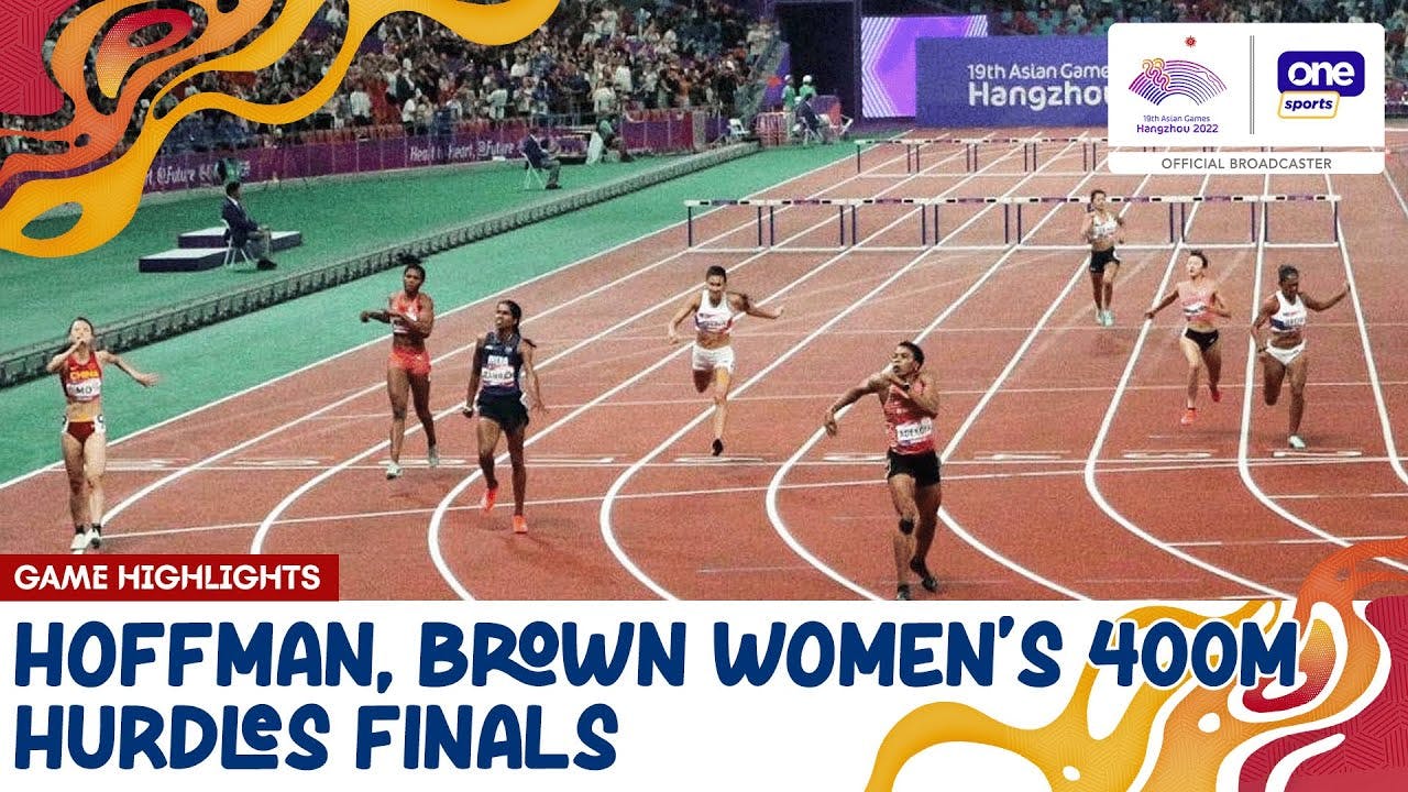 Lauren Hoffman, Robyn Brown finish 5th and 6th in 400m hurdles final of Asian Games